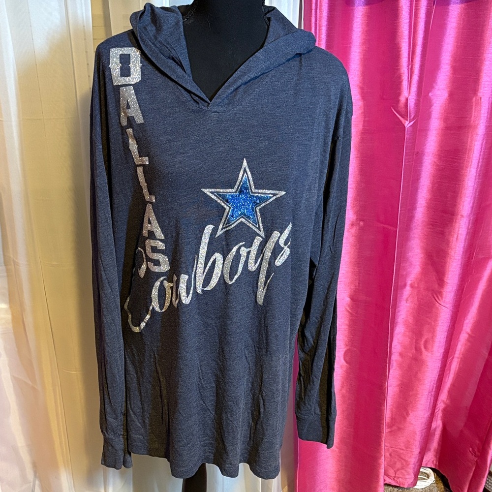Dallas Cowboys Navy and Gray Hoodies & Tees Set of 5 XXL - Picture 3 of 16